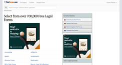Desktop Screenshot of findforms.com